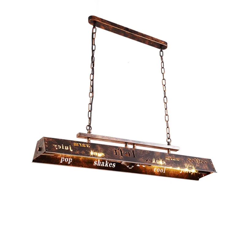 Personalized Restaurant Loft Industrial Chandelier Hot Pot Restaurant Cafe Bar Retro Nostalgic American Style Pendent Lamps