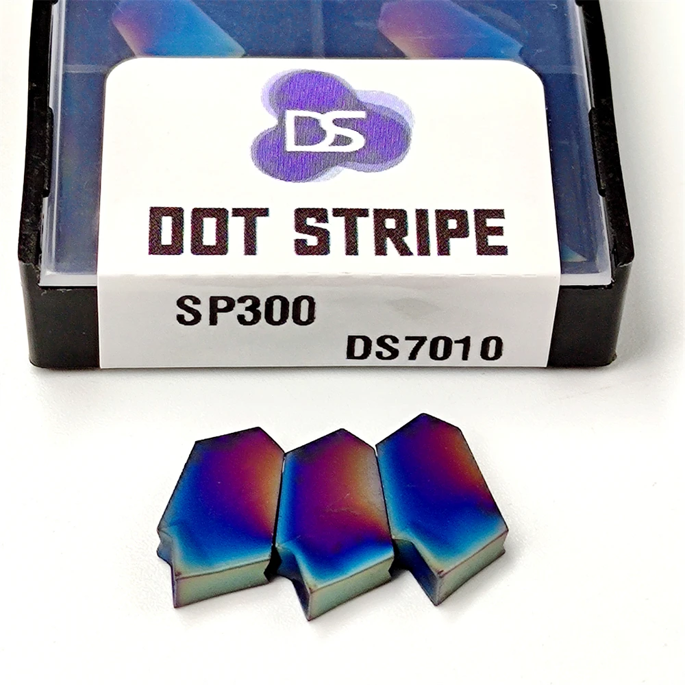 Utensile per tornio a lama nano blu SP300 3.0mm di alta qualità per lama per scanalatura con inserto in metallo duro CNC SP 300