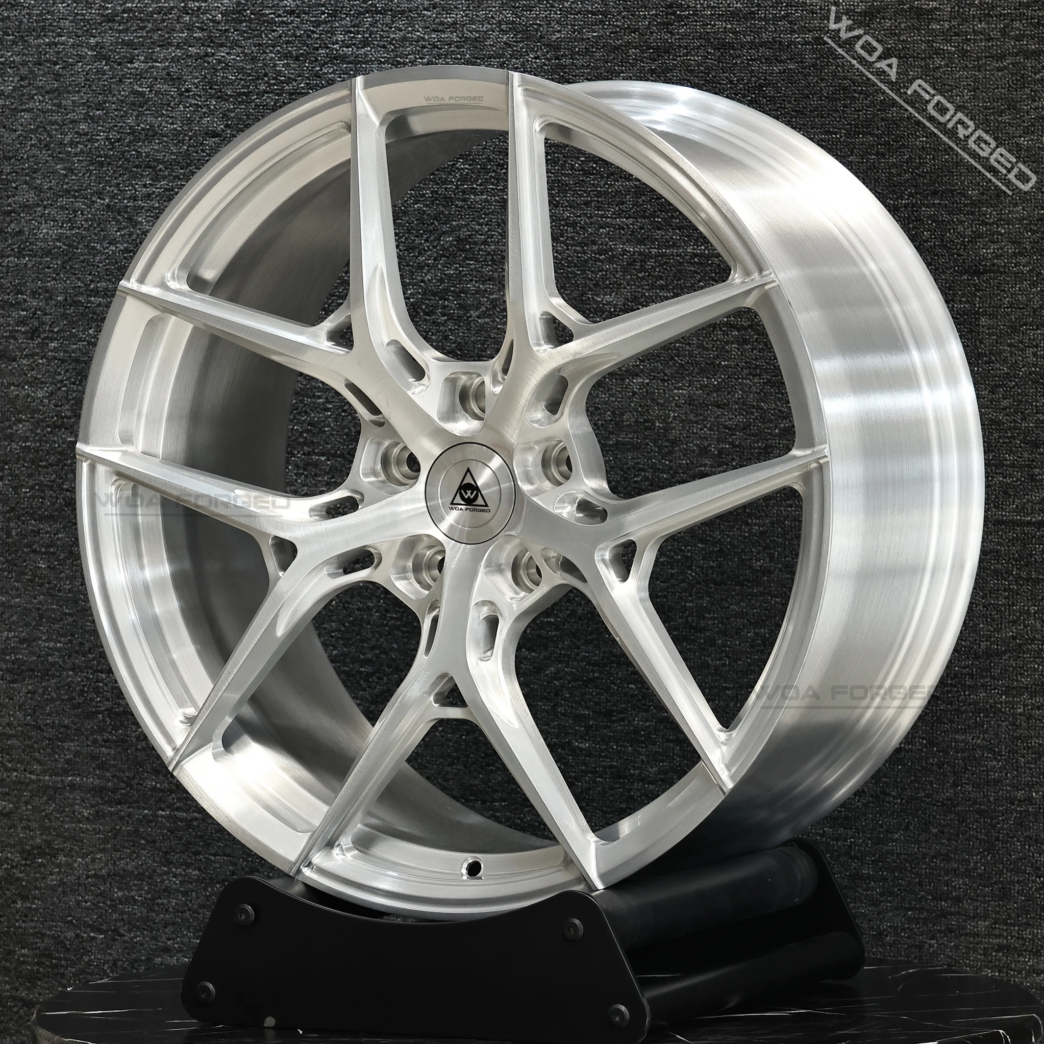 

Customized 6061T6 HF-5 Five Spoke Y Type High Quality Aluminum Mixed Forging Sports Lightweight Forged Wheels 5*112 for bmw audi