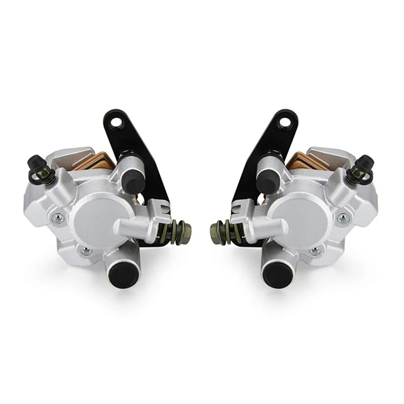 

Plain Front Left Right Brake Calipers For Yamaha Banshee Big Bear Grizzly Kodiak Raptor 3GD-2580T-01-00 3GD-2580U-01-00 Accessor