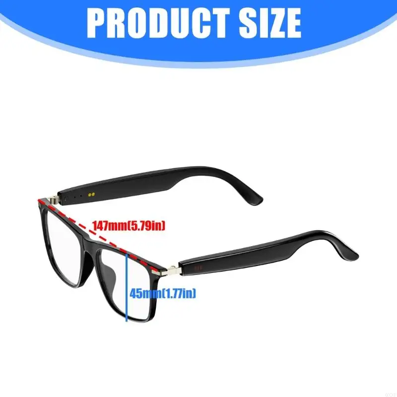 AI Translator Glasses for Men Women Support Multi Platform Multifunction