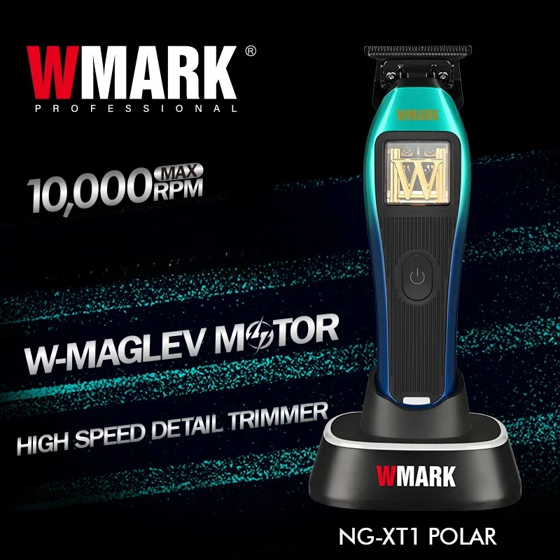 2025 Neu WMARK NG-XT1 POLAR Haarschneidemaschine mit Maglev-Vektormotor zum Schnitzen und Schneiden, professioneller elektrischer Trimmer DLC NG-XT1 – Detail 10