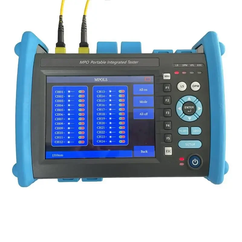 

Joinwit MPO Handheld 12/24 Core MPO Fiber Optic Tester Optical Power Meter For FTTH JW3502 OTDR Integrated Tester