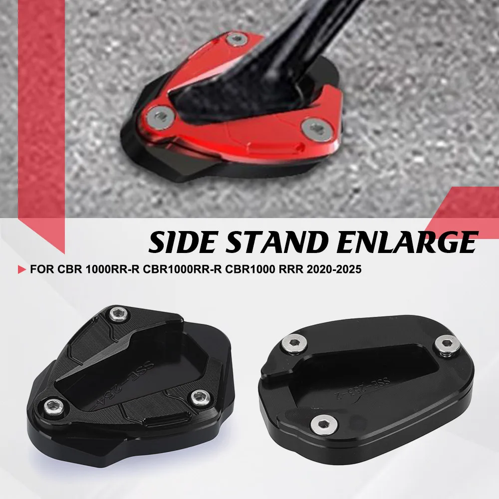 

For HONDA CBR 1000RR-R CBR1000RR-R CBR1000 RRR 2020 2021 2022 2023 2024 2025 Motorcycle Side Stand Enlarge Kickstand Extension