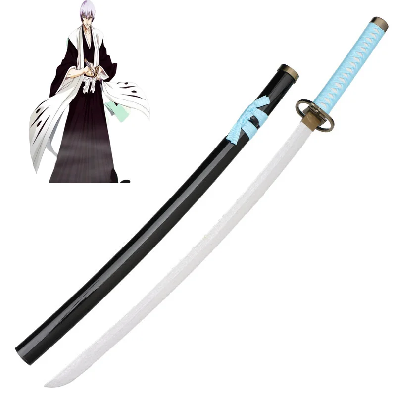 Cosplay Anime Bleach Ichimaru Gin 41 inch Hout Katana Wapen Rollenspel Kurosaki ichigo Zwaard 104 cm Model