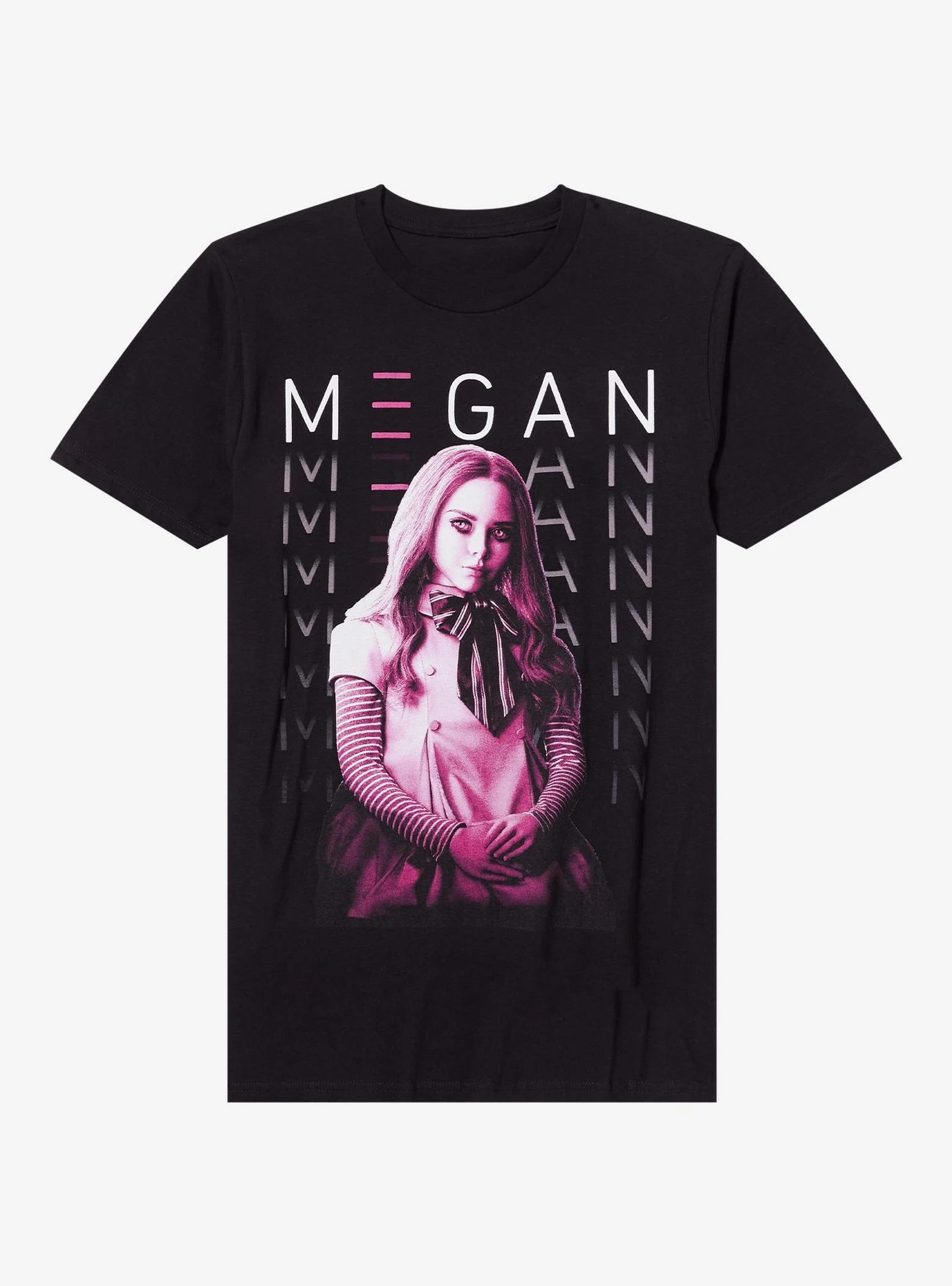 

MEGAN Portrait Relaxed Fit Girls T-Shirt Summer Luxury Brand Cotton Men's and Women's T-shirt Short Sleeve