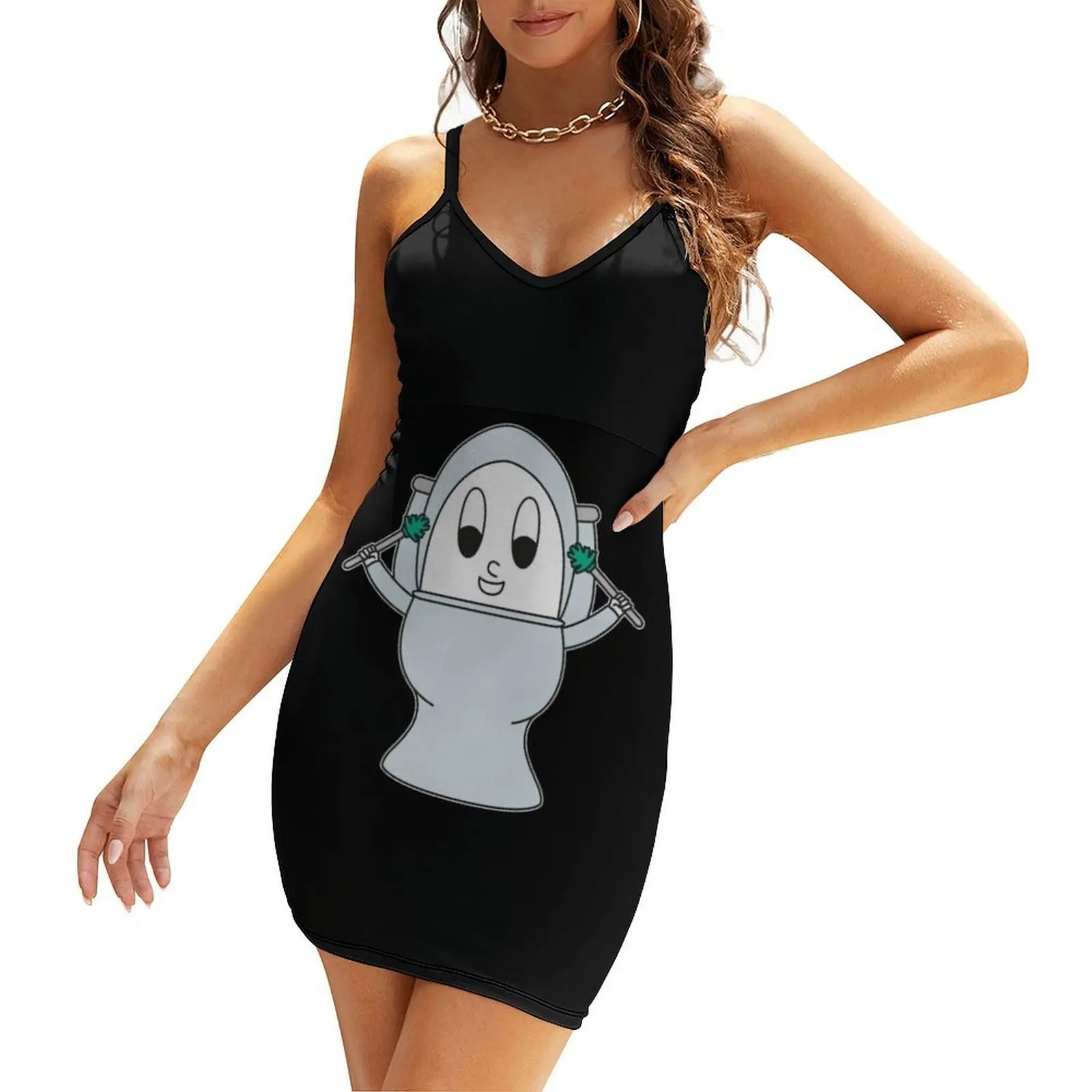 

Toilet-Bowl Egg Sling Dress dresses summer wedding dresses for parties dresses for women
