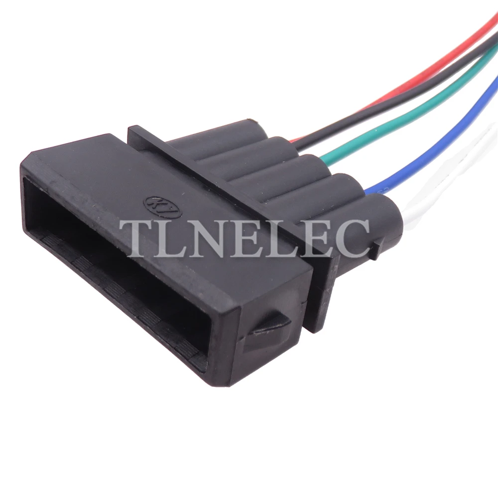 5 Pin Way Auto Verzegeld Connector Met Draden Auto Mannelijke Vrouwelijke Kabelboom Sockets Voor Vw 357 972 755 357972755 357972765