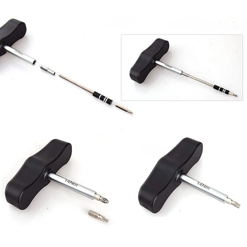 Công cụ mô-men xoắn cài sẵn đầu nối 6,3mm Cờ lê mô-men xoắn cố định động cho công nghiệp