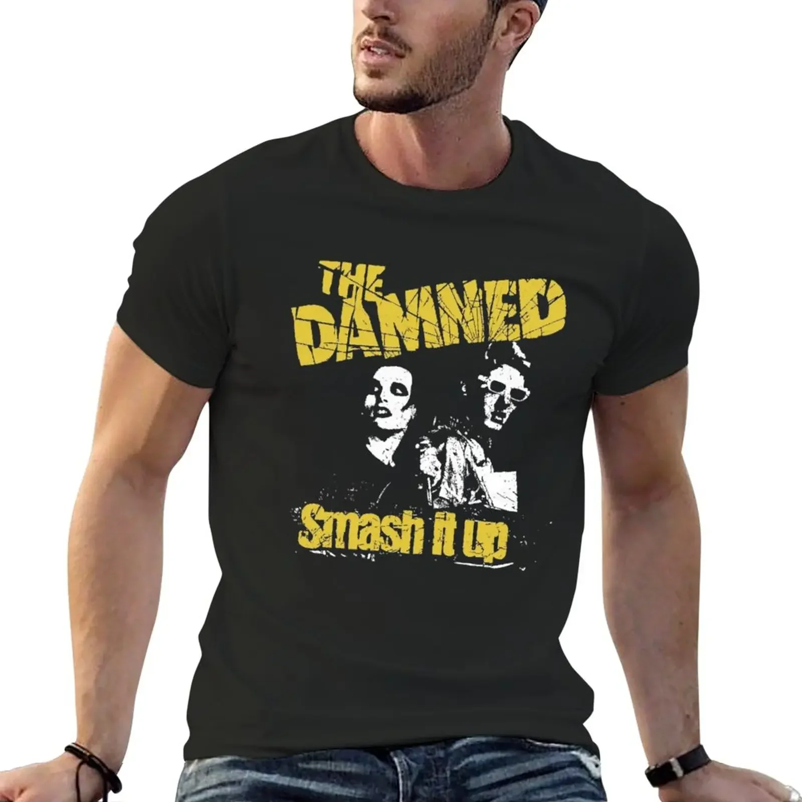 

New Smash it up damned T-Shirt Anime t-shirt t shirt man mens t shirt