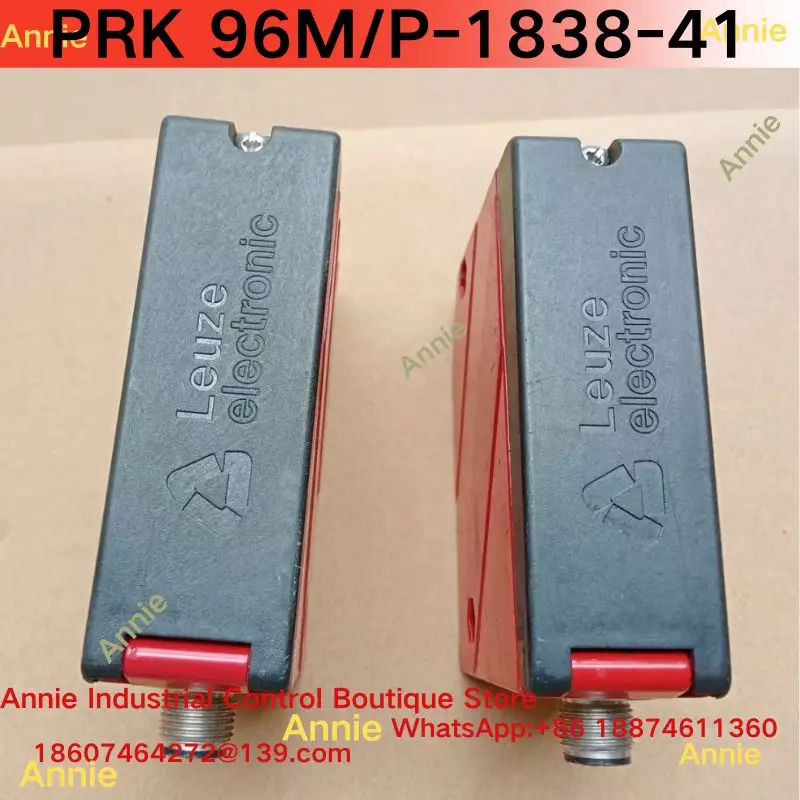 Second-hand test OK PRK 96M/P-1838-41 Polarized Reflective Photoelectric Sensor with Polarizing Lens