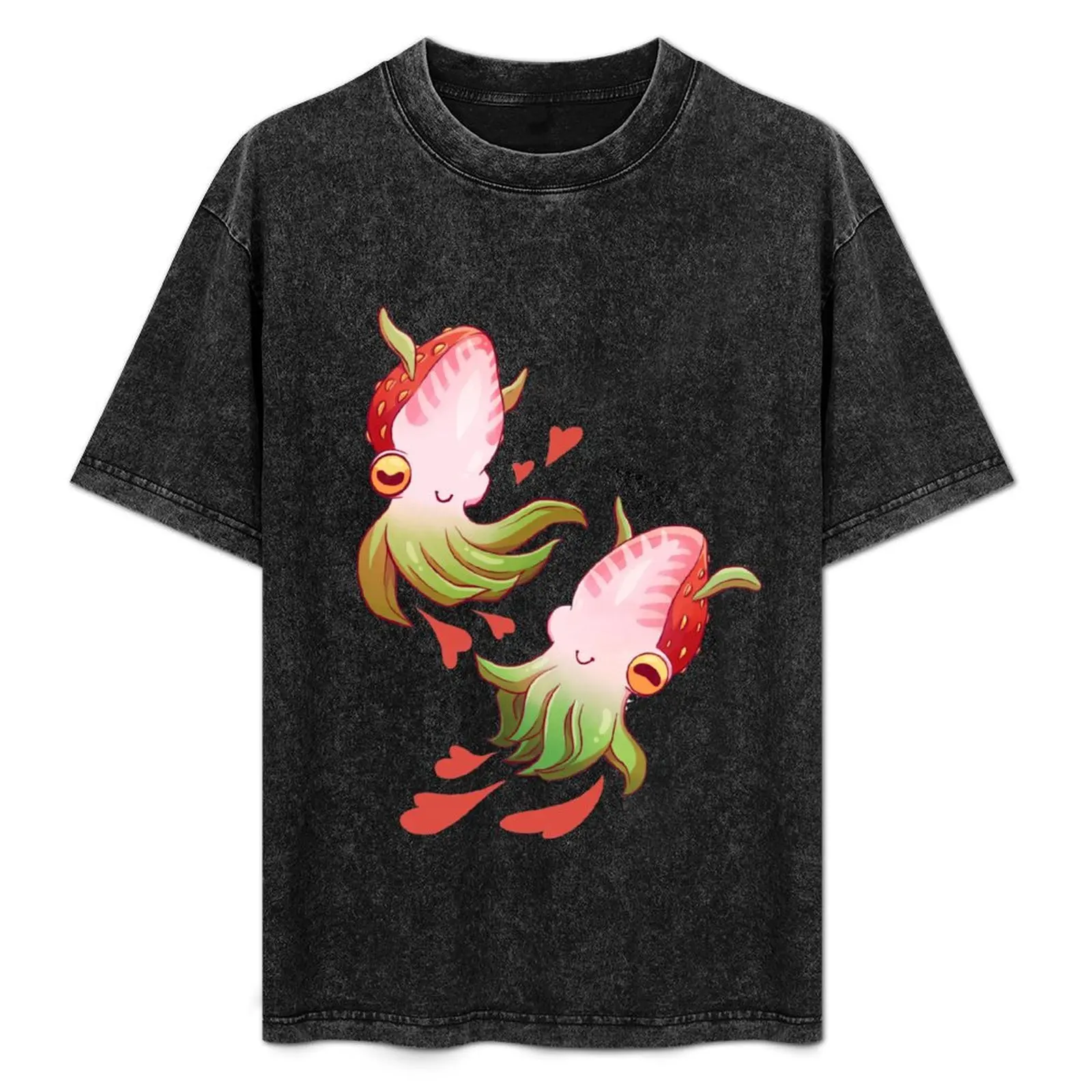 

Strawberry squids T-Shirt graphics customs design your own vintage korean fashion mens clothing