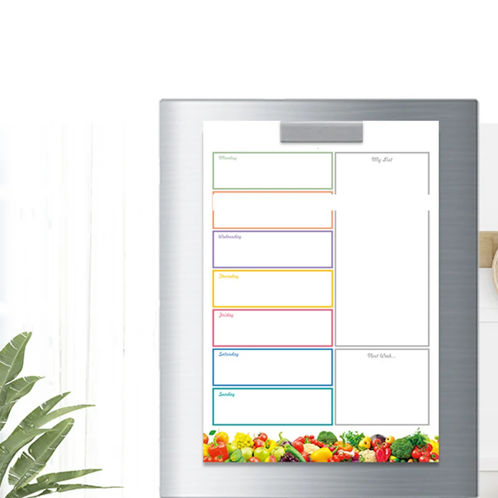 5Pcs Magnetic Clips Removable Flexible Plastic Office Photo Notepad Document Display Clips for Smooth Surfaces