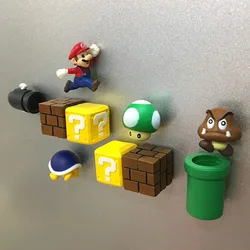 Pegatina magnética para nevera de dibujos animados, pegatina creativa bonita para nevera, imán 3D Kawaii para nevera, decoración de cocina, adorno para el hogar