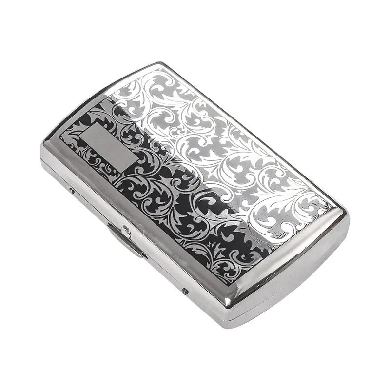 Cigarette Box Copper Tobacco Portable Thick Men\'s Cigarette Box Anti-pressure Cigarette Case