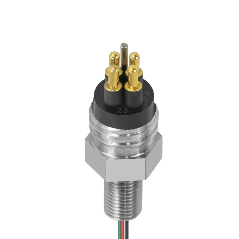 

MCBH4MSS Male Micro Circular Subsea Bulkhead Stainless Steel Conector Electrical Cable Connectors for Submarine Application