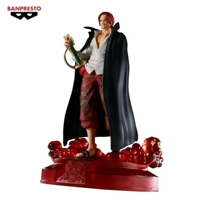 One Piece Figure Shanks Figures Red Hair Anime Figure Mk Pvc Sailing Statue Models Dolls Collections Desks Decoration Toys Gifts