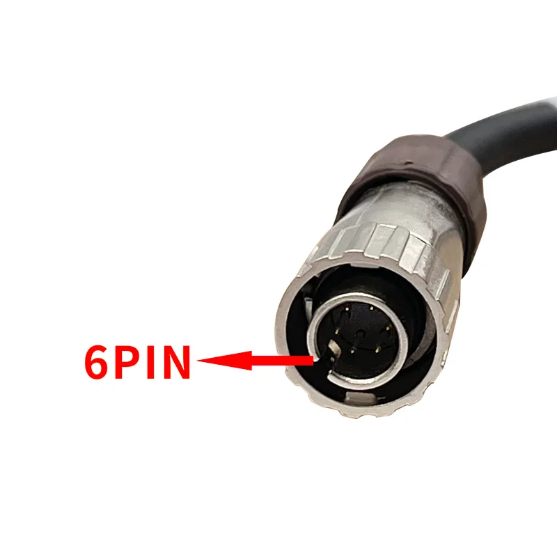 High quality 30cm length A00307 GPS Hiper SR power cable for Hiper GPS 6-pin SAE cable
