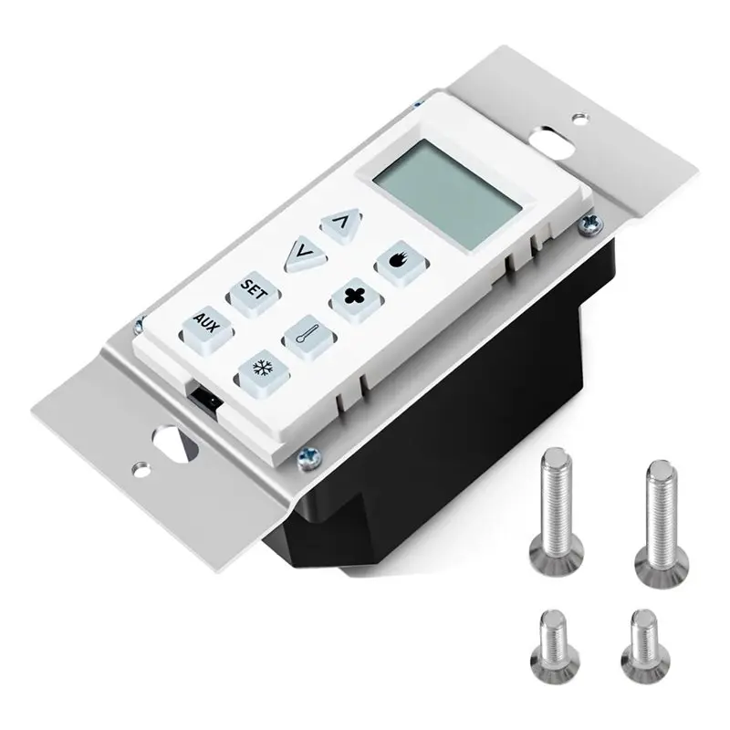 【TODAY-ONLY!】HTI-12-007 Switch Wall Control Assembly For Heat N Glo For Quadrafire Gas Fireplaces, Supports For Both NG And LP U