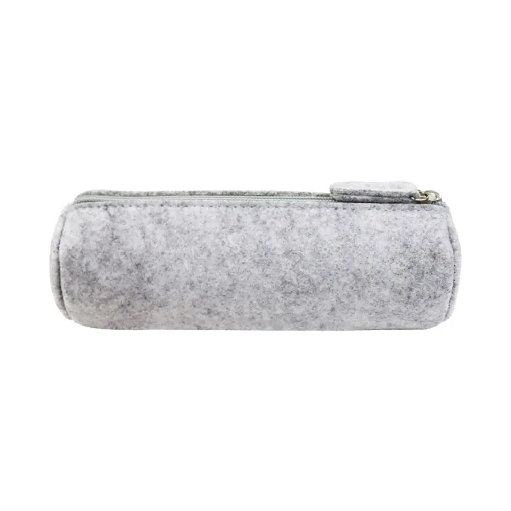 

School Supplies Felt Cloth Large Capacity for Girls Stationery Pencil Bag Felt Pencil Case Stationery Organizer Pen Pouch