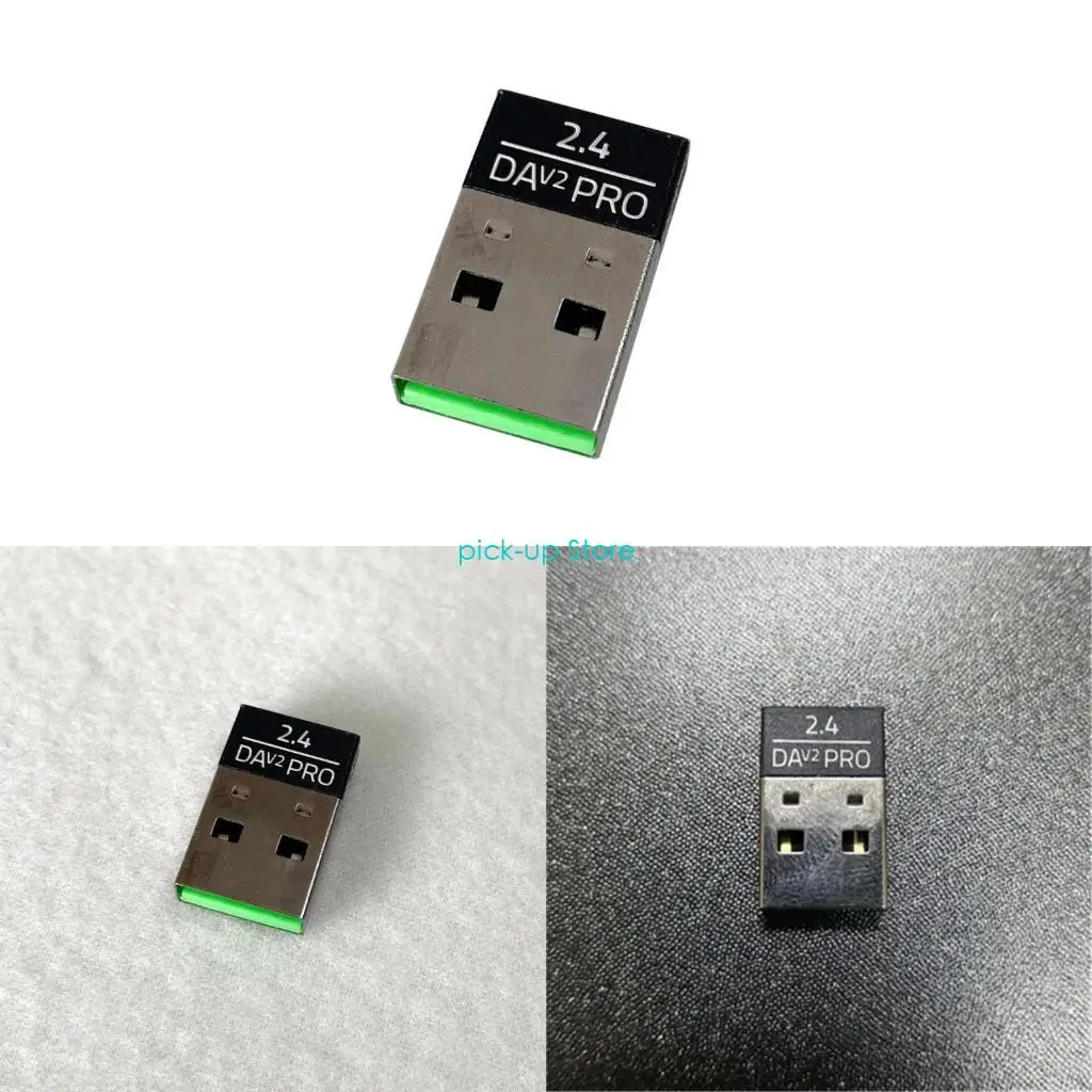 

Q5WA 2.4G USB Dongle Receiver Adapter for Deathadder V2 Wireless Gaming Mouse Keyboard Receiver
