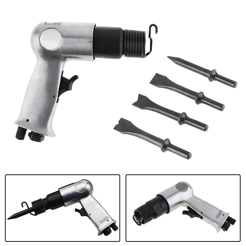 

Chisel Air Hammer Power Tool Polished Handle Rust Remover Adjustable Speed Switch Air Hammer Chisel Pneumatic Tool