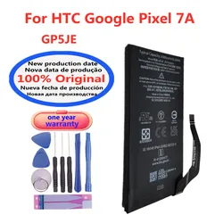 GP5JE 4385mAh Original High Quality Battery For HTC Google Pixel 7A 5G Pixel7A Phone Batterie Bateria Fast Shipping + Tools