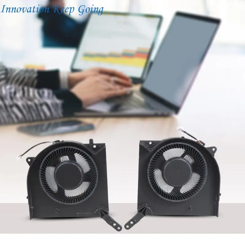 E65C Precise Engineered CPU Fan With Metal Heat Dissipation Systems Cooling For Y9000K 2021 10V Laptops Smooth Installation