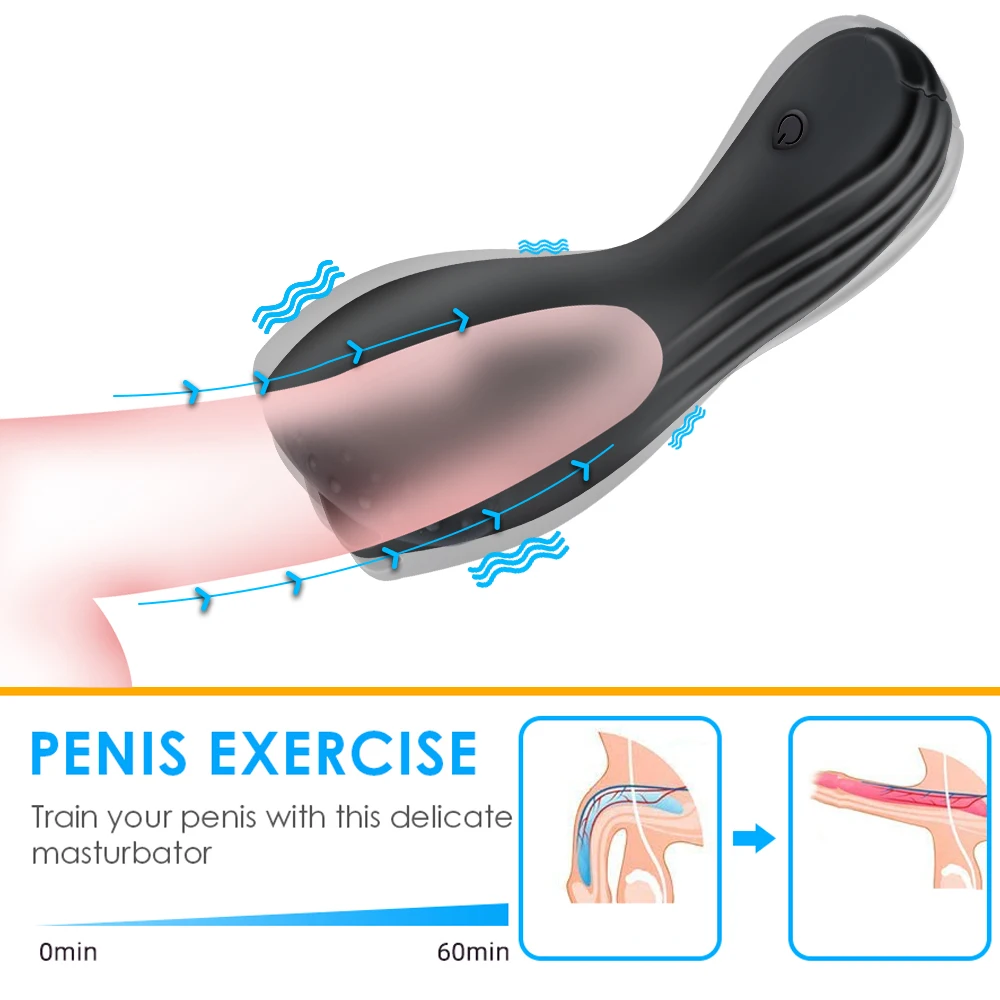 남성용 자위 진동기, 귀두 빠는 전기 페니스 펌프, 의료 사정 지연, 에로틱 섹스 토이