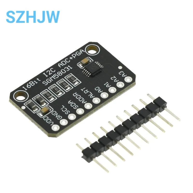 SGM58031 Development Board 16-bit High Precision I2C Module 4 Channel ADC Data Acquisition Converter 