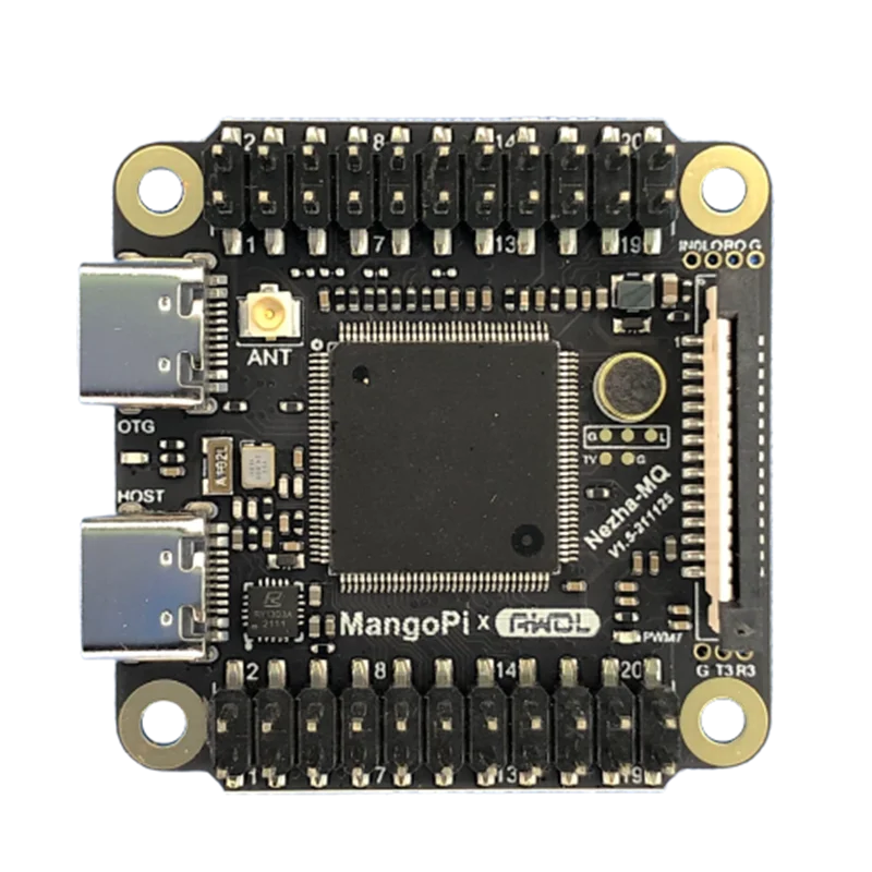 MR-R Mango Pie Nezha MQ MangoPi Sparrow Quanzhi D1s F133 D1 Placa de desarrollo RISCV