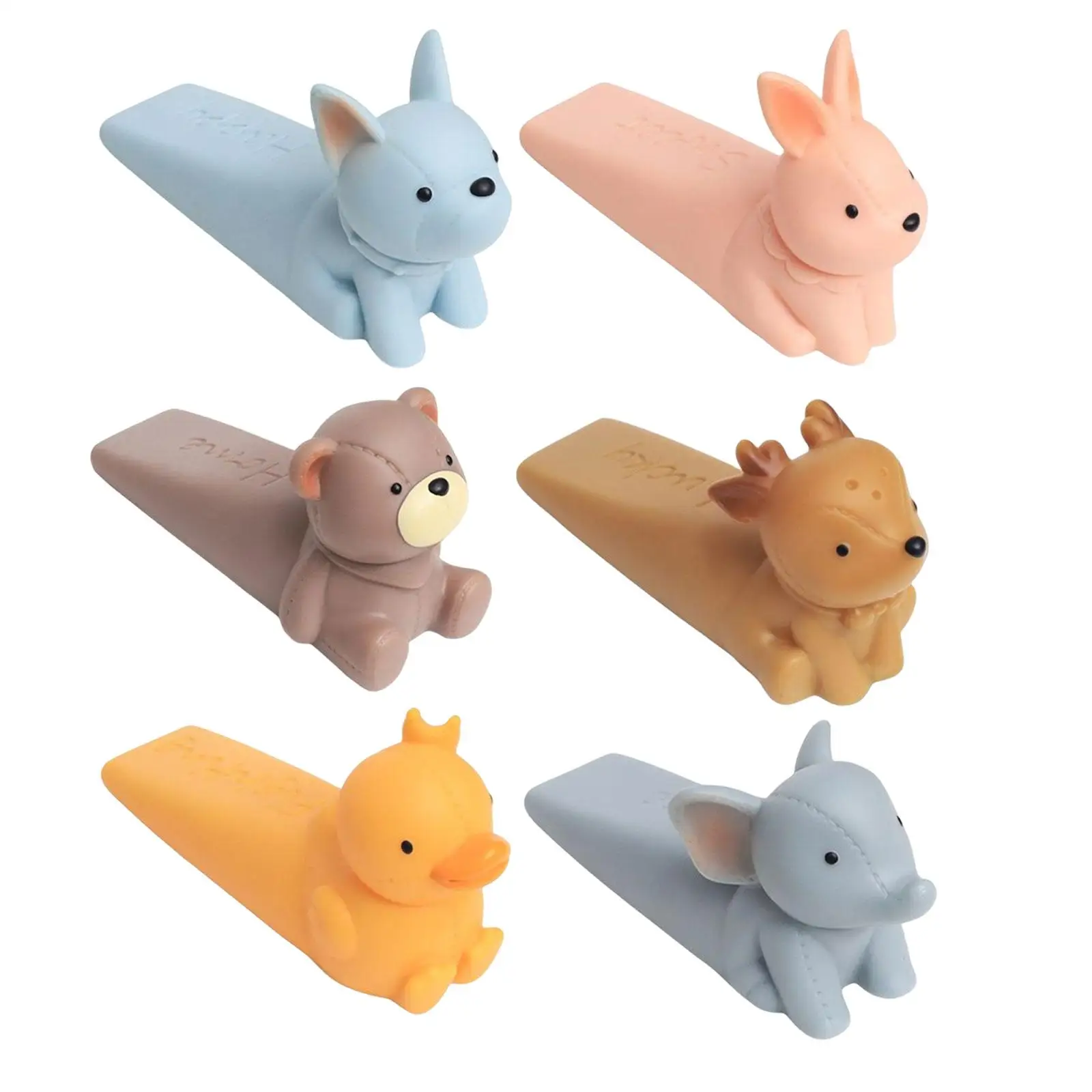 Cartoon Door Wedge Finger Guard Door Catcher Animal Shape Doorstop Doorstop for