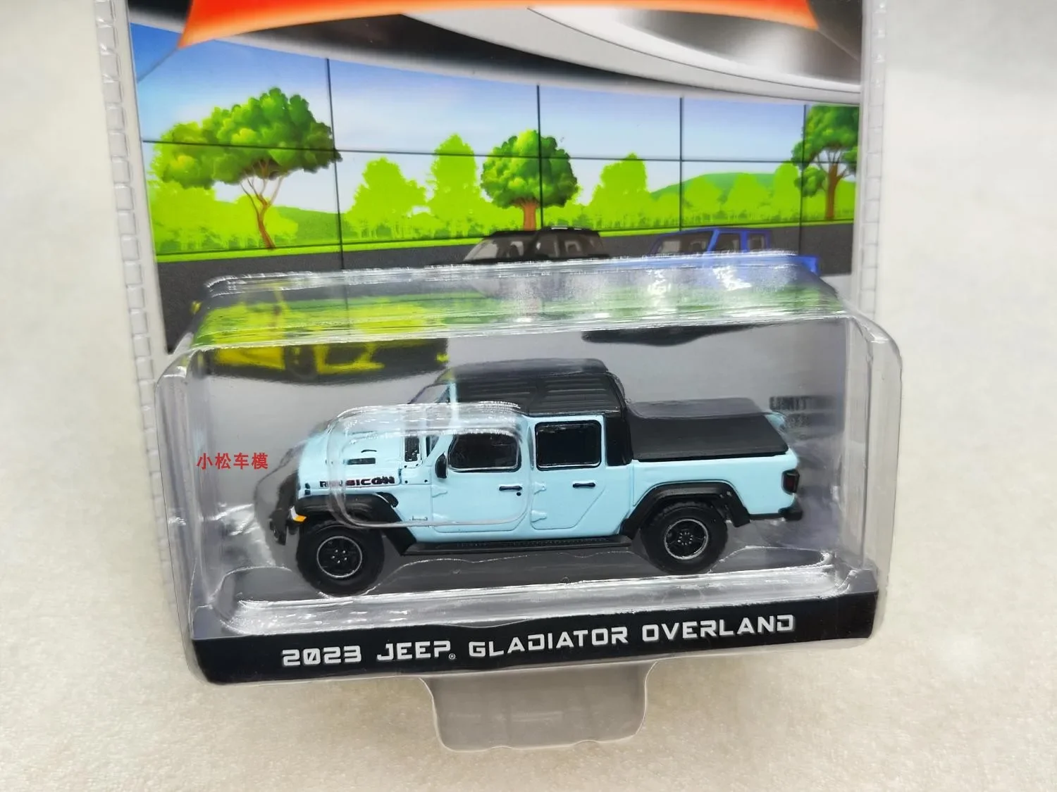 1: 64 Showroom Flooring Series 4-2023 Jeep Gladiator Overland Limited Edition Earl Alloy car model collection gift ornaments