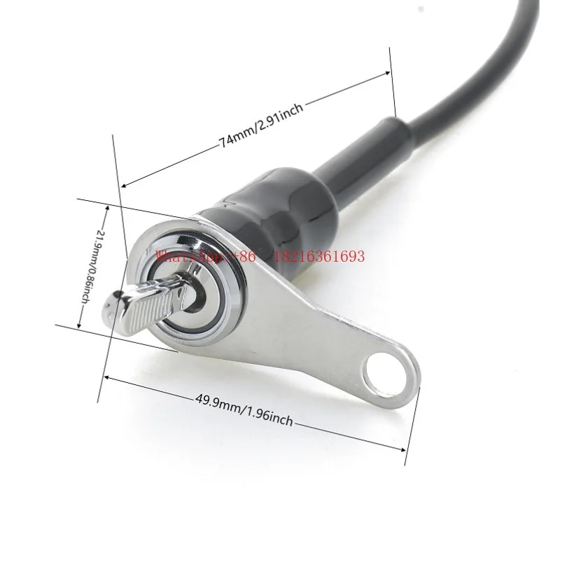 

Новый электрический переключатель для автомобиля/мотоцикла, красно-синяя кнопка, светодиодный переключатель фар
