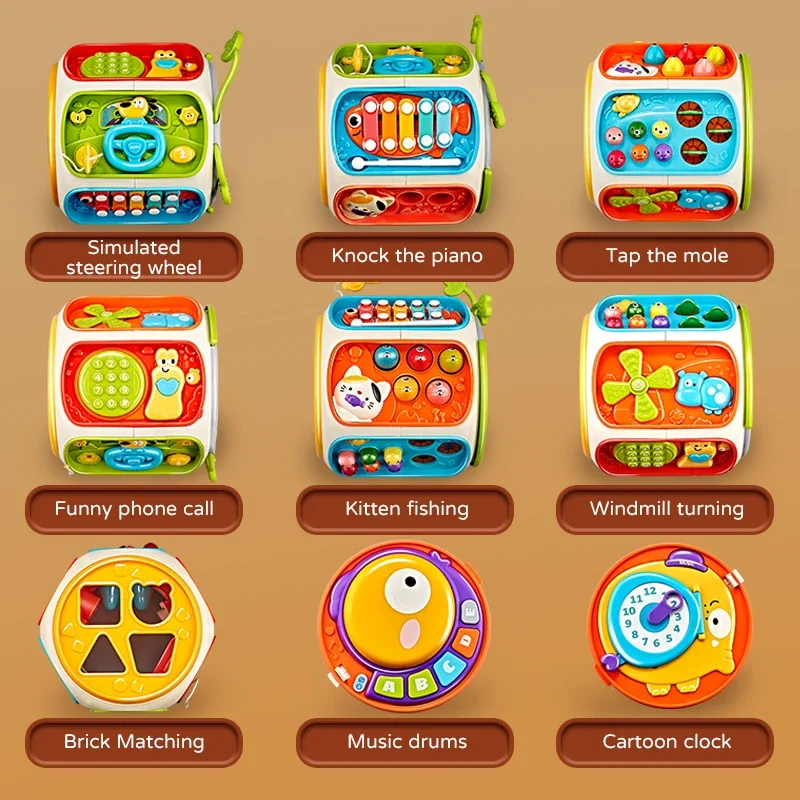 Crianças telefone celular música das crianças alto-falante móvel com luz de som educação desenvolvimento brinquedos crianças presentes