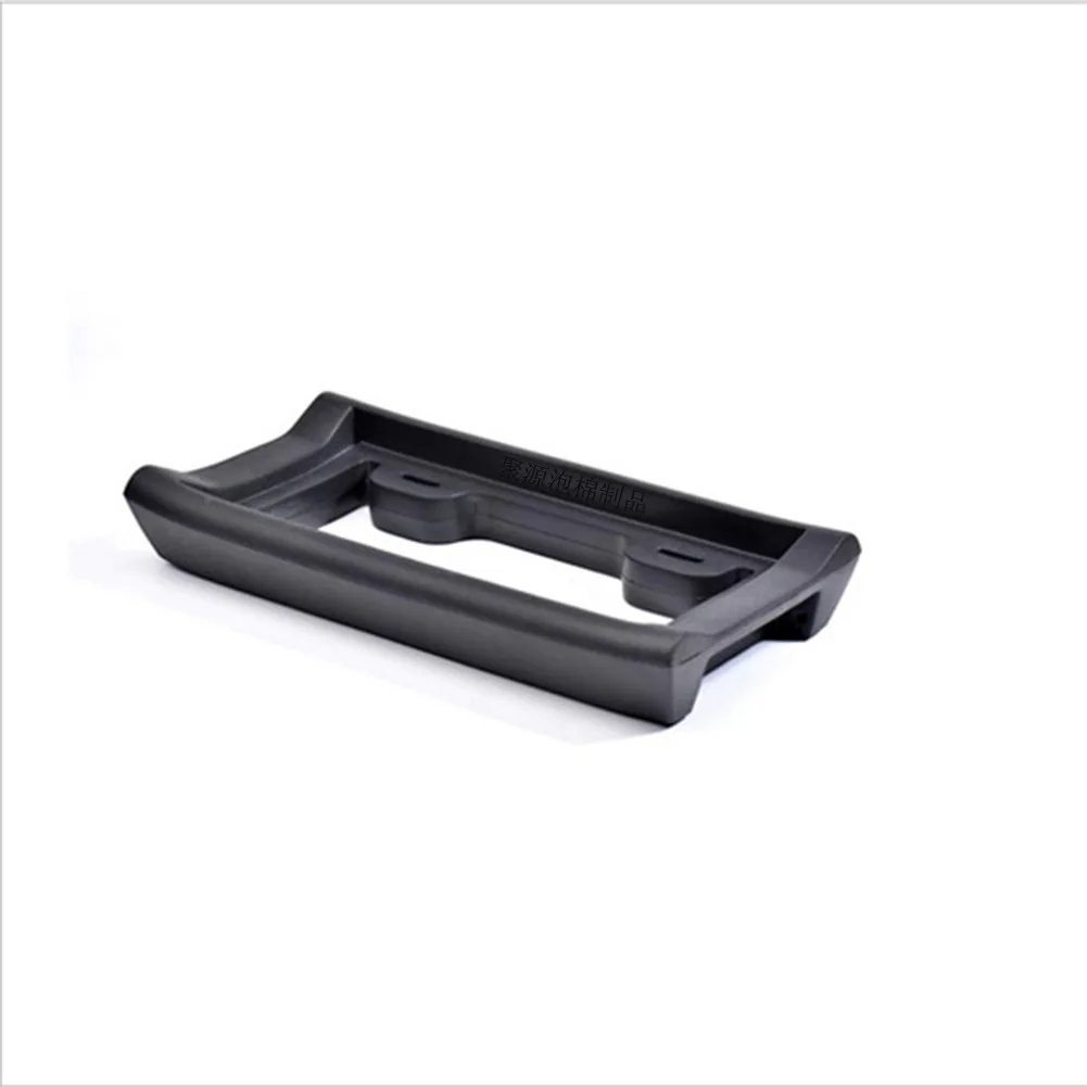 CHIZIYO License Plate Protector Car Auto Black Front Bumper Guard EVA American License Plate Frame Tag Cover Protector