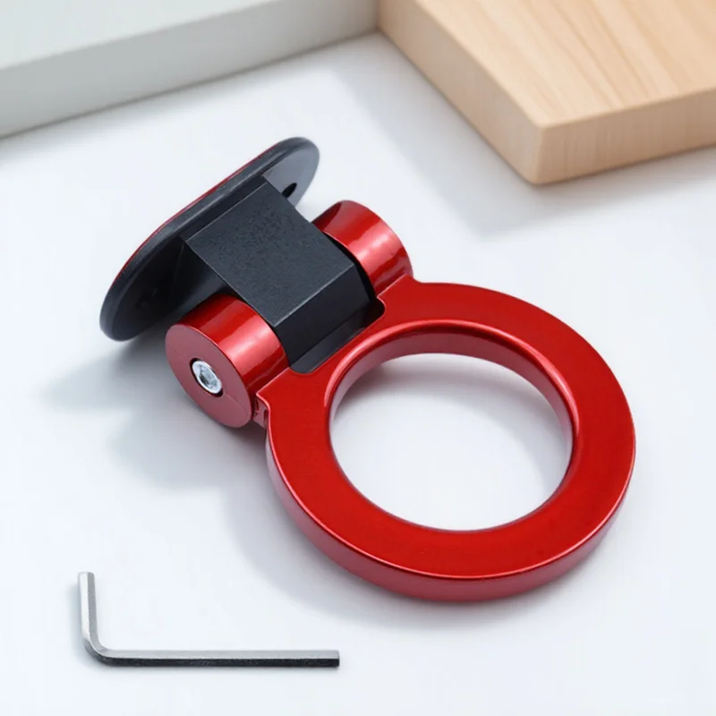 

Simulation Trailer Tow Car Sticker Adorn Decor Auto Bumper Modified Towing Hook Sticker For Car Exterior Styling Decorative