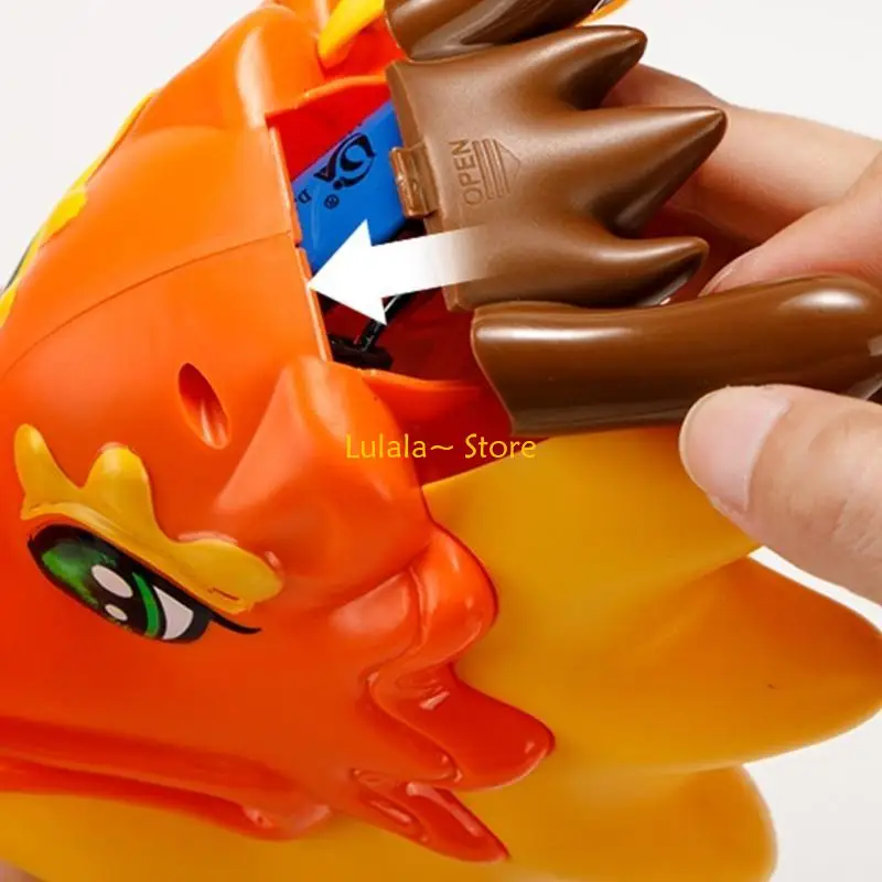Y4QA Knipperende Dragon Bubble Maker Speelgoed voor kinderen Dragon Dance Bubble Blowing