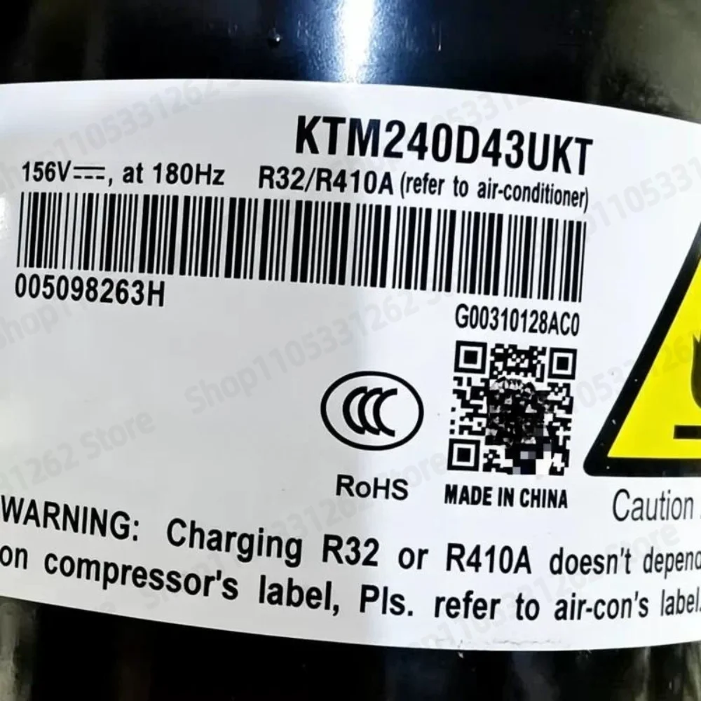 Air conditioning inverter compressor KTM240D57UMT KTM240D43UKT Suitable for Meizhimei