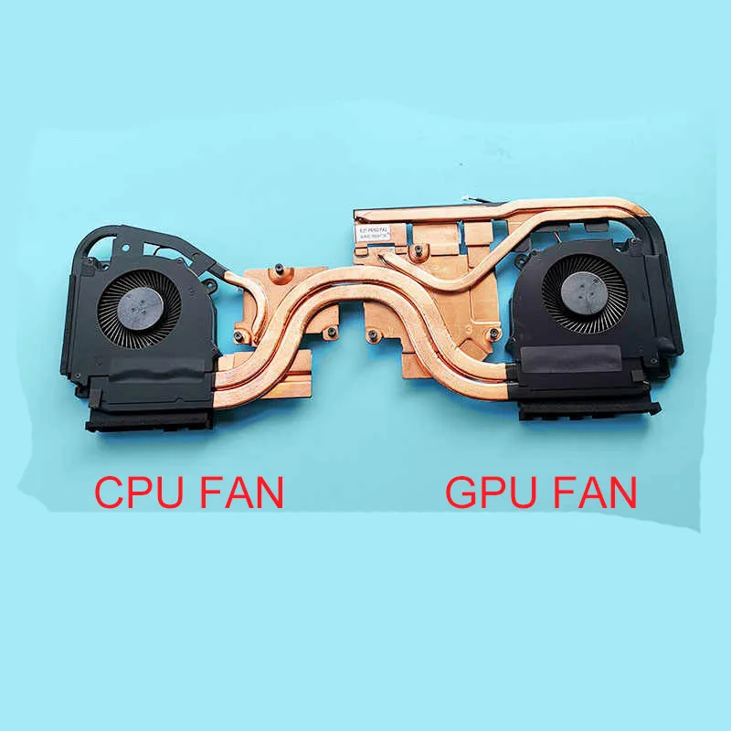 New Laptop CPU Cooling Fan GPU Cooler With Heatsink For Hasee Z9 CT7PT I7 9th RTX2070 ﻿