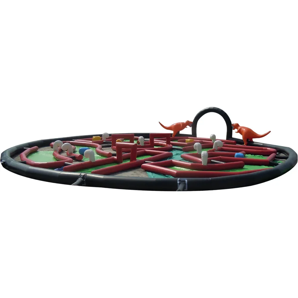 Outdoor Inflatable Golf Simulator,Mini Golf Inflatable Course,Inflatable Crazy Golf,giant Inflatable Golf Field