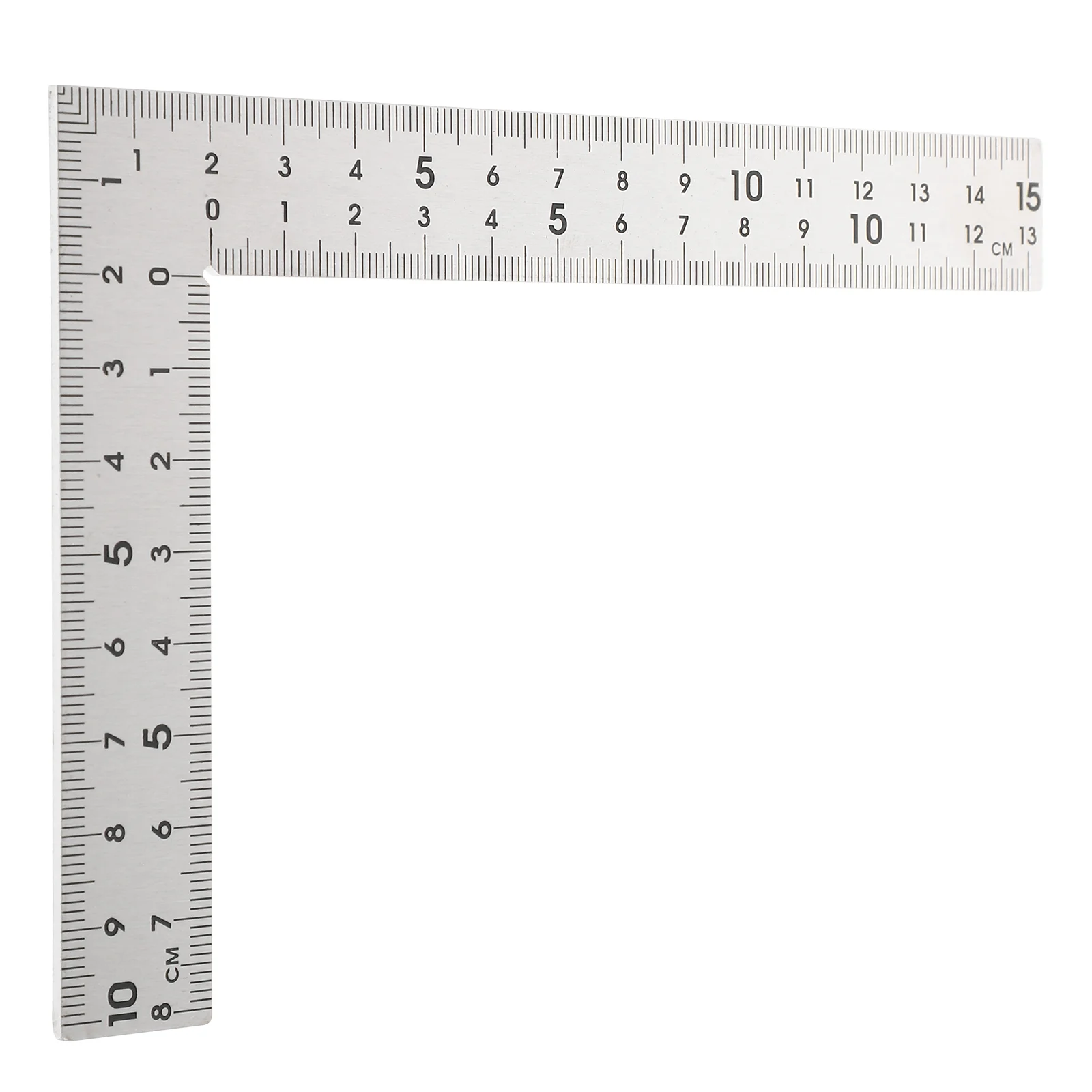 Stainless Steel Ruler Carpenter Square Framing Square Right Angle Ruler L Shaped Ruler Woodworking Measure Tool Construction