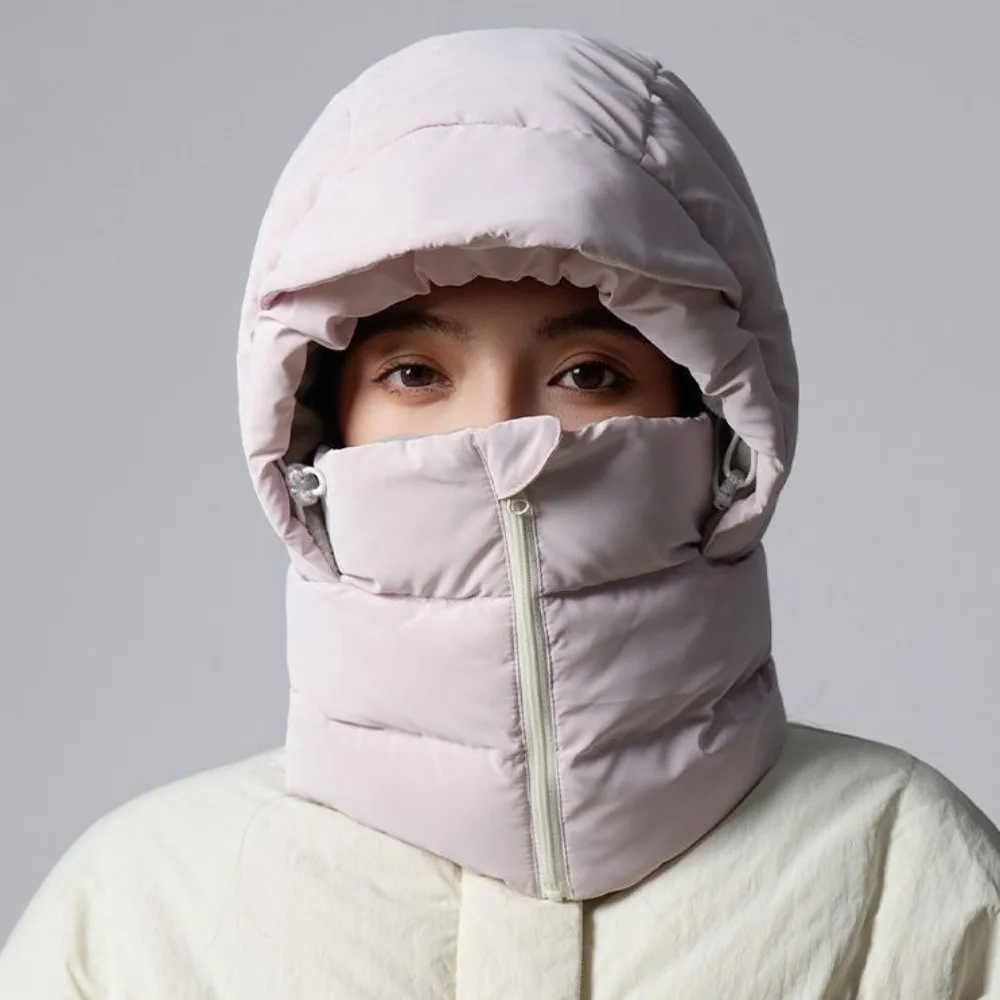 

Сохраняет тепло Зимняя велосипедная шапка 3-в-1 Морозостойкая ветрозащитная теплая шарф Маска для лица Утолщенная защита шеи Шапка Лей Фэн на открытом воздухе