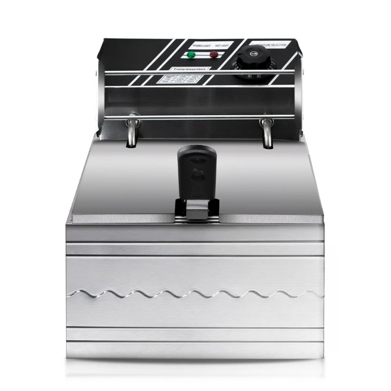 American standard fryer household small electric fryer 5.5L electric fryer commercial