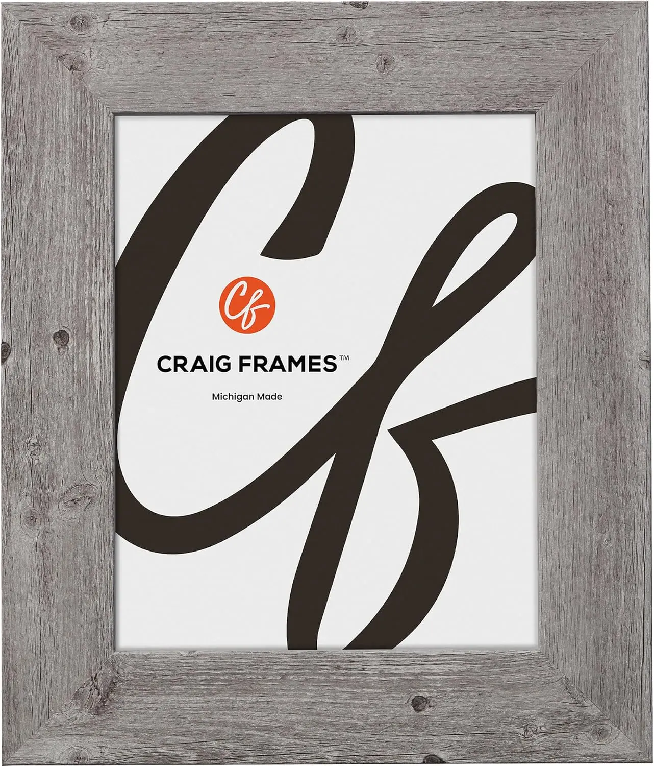 

American Barn, 25X29 Picture Frame, Faux Barnwood, Light Grey Oak