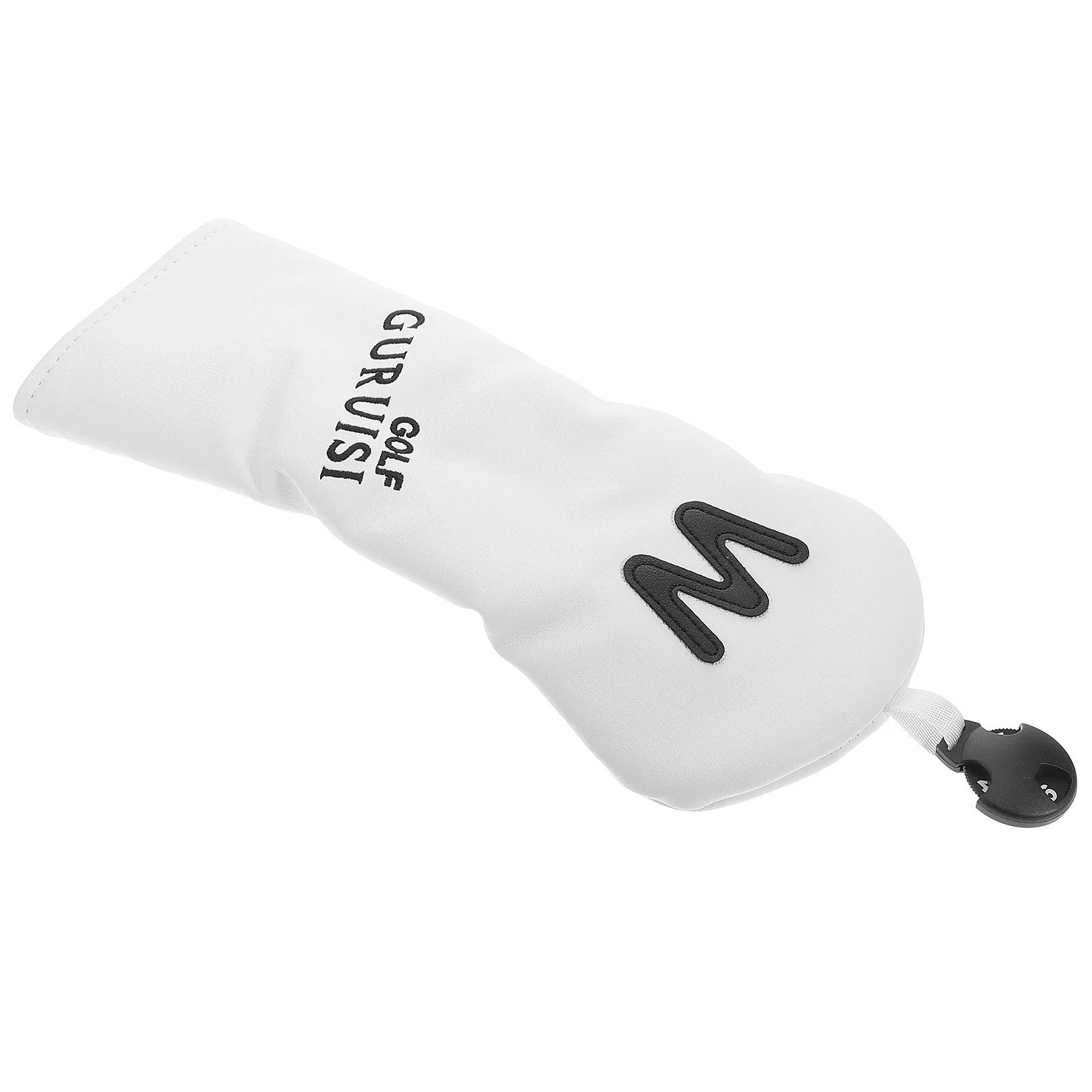 

Club Head Covers White 3-Wood Protective Cover Durable Golf Headcovers for Driver Putter Hybrid Use