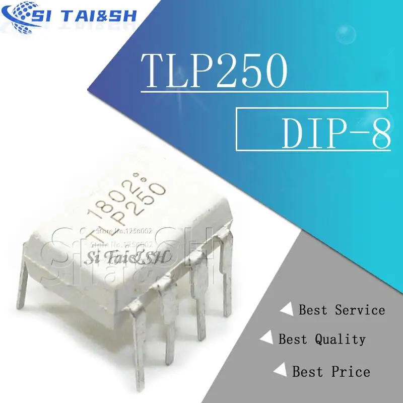 10PCS TLP250 DIP8 DIP DIP-8 new and original IC