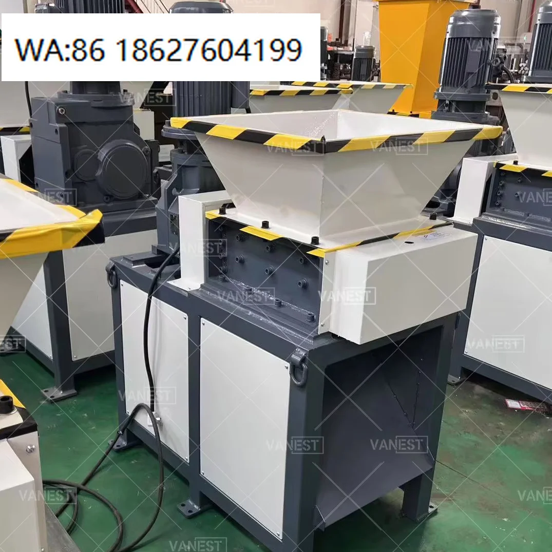 Reinforced Single Shaft Wood Pallet Crusher, hardwood timber waste frame dedicated crushing recycling ry