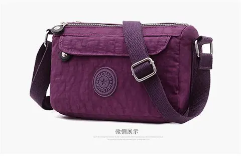 

Trendy Women's Wide Strap Messenger Crossbody Shoulder Bag Versatile Washed Fabric Lightweight for Daily Commute Shopping Travel