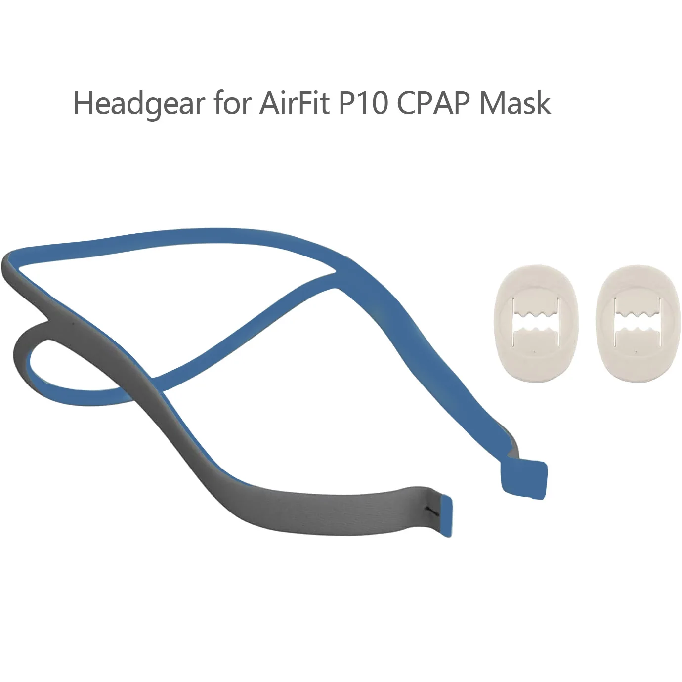 

Replacement Headgear for CPAP Mask Compatible with ResMed Airfit P10 Nasal Pillow ,Comfort-Fit & Secure Seal, Adjustable Straps